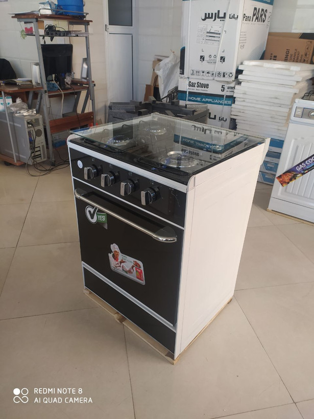 اجاق گاز طرح فر ۴شعله پایدار