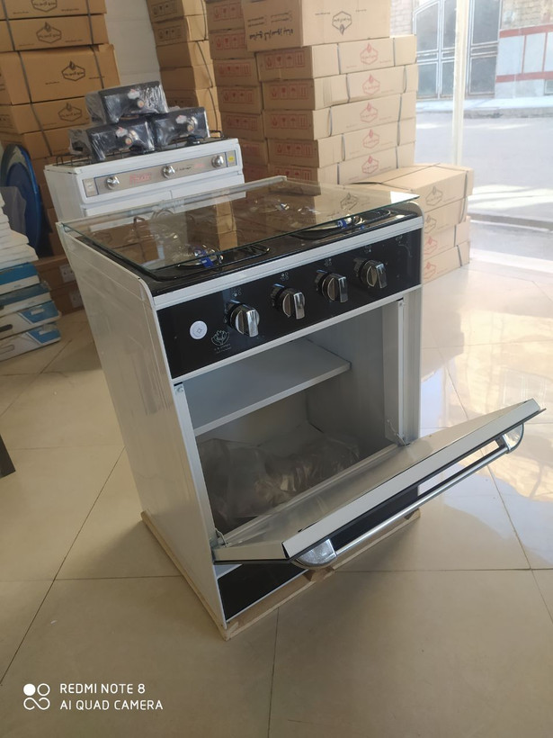 اجاق گاز طرح فر ۴شعله پایدار